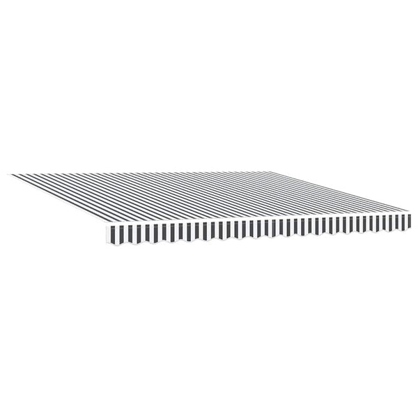 Automatische Markise Anthrazit & Weiß 400x300 cm