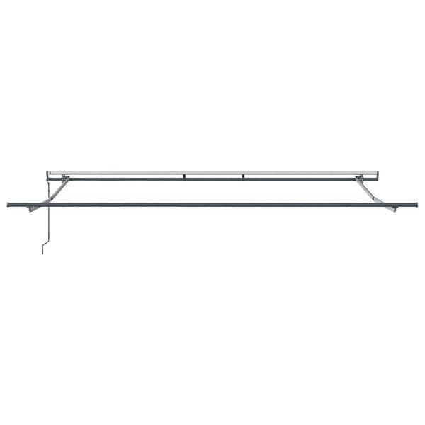 Automatische Markise Anthrazit & Weiß 400x300 cm