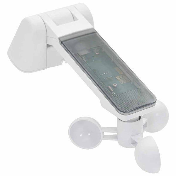 Automatische LED Markise Anthrazit & Weiß 400x300 cm