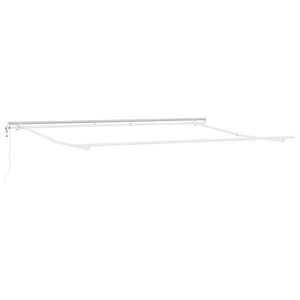 Automatische Markise Anthrazit & Weiß 450x300 cm