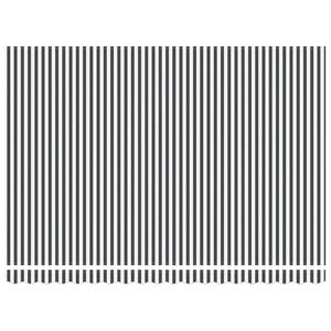 Automatische Markise Anthrazit & Weiß 450x300 cm
