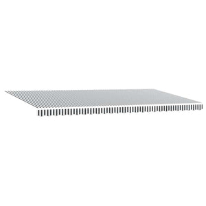Automatische LED Markise 600x300 cm Anthrazit & Weiß