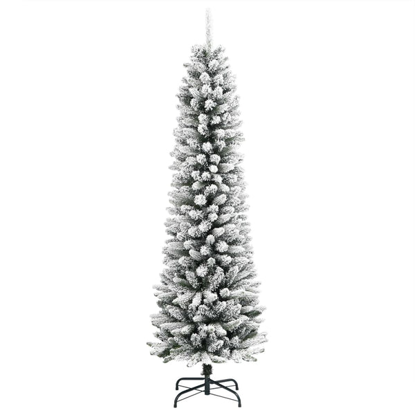 Schlanker, beschneiter künstlicher Weihnachtsbaum, 120cm