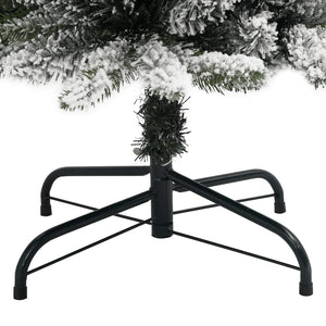 Schlanker, beschneiter Weihnachtsbaum, 150 cm