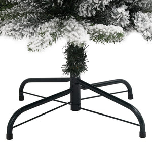 Schlanker, beschneiter Weihnachtsbaum, 180 cm