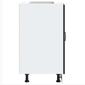 Spülenunterschrank Kalmar Schwarz 60 cm