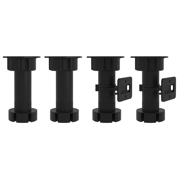 Spülenunterschrank Kalmar Schwarz 60 cm