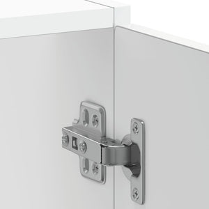 Spülenunterschrank Kalmar, Hochglanz Weiß, 60 cm