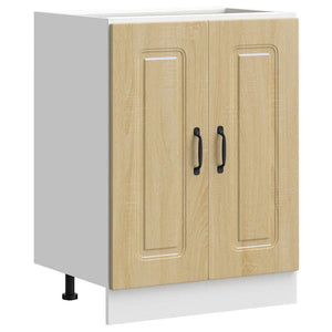Spülenunterschrank Sonoma-Eiche 60 cm