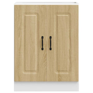 Spülenunterschrank Sonoma-Eiche 60 cm