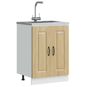 Spülenunterschrank Sonoma-Eiche 60 cm