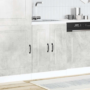 Spülenunterschrank Kalmar Betongrau 60 cm