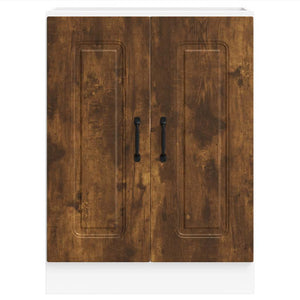 Spülenunterschrank Räuchereiche 60 cm