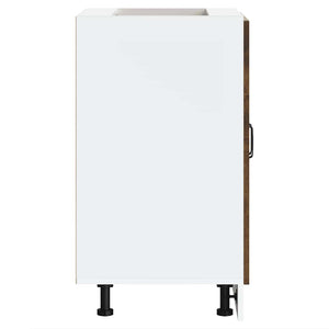 Spülenunterschrank Räuchereiche 60 cm