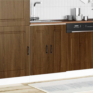 Spülenunterschrank Kalmar Eiche Braun 60 cm