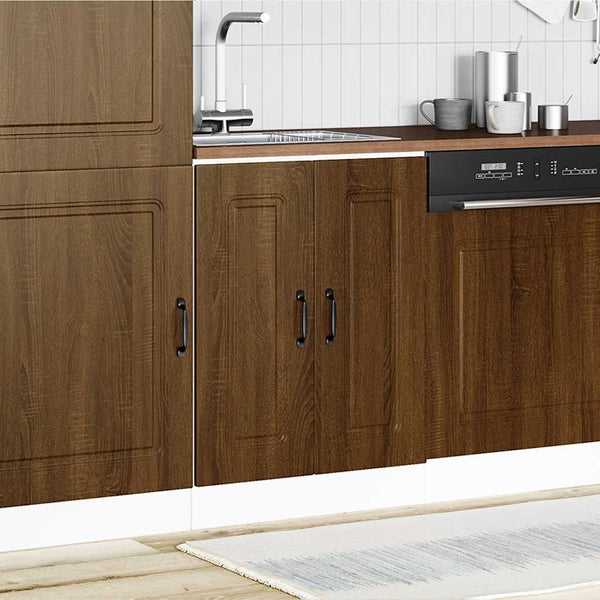 Spülenunterschrank Kalmar Eiche Braun 60 cm