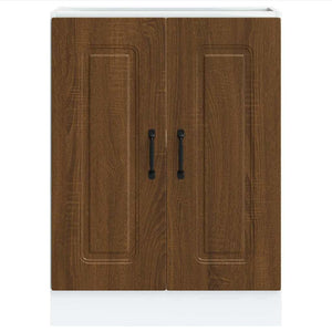 Spülenunterschrank Kalmar Eiche Braun 60 cm