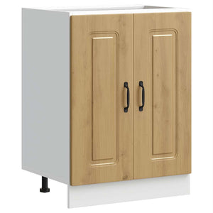 Spülenunterschrank Eiche 60x46x81,5 cm