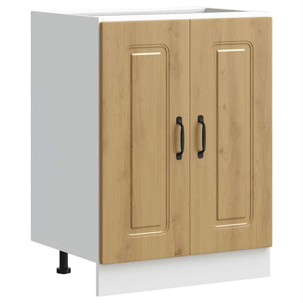 Spülenunterschrank Eiche 60x46x81,5 cm