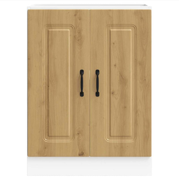 Spülenunterschrank Eiche 60x46x81,5 cm