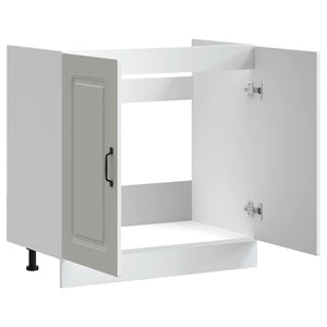 Spülenunterschrank Weiß 80 cm