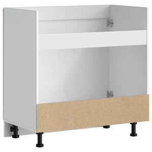 Spülenunterschrank Weiß 80 cm