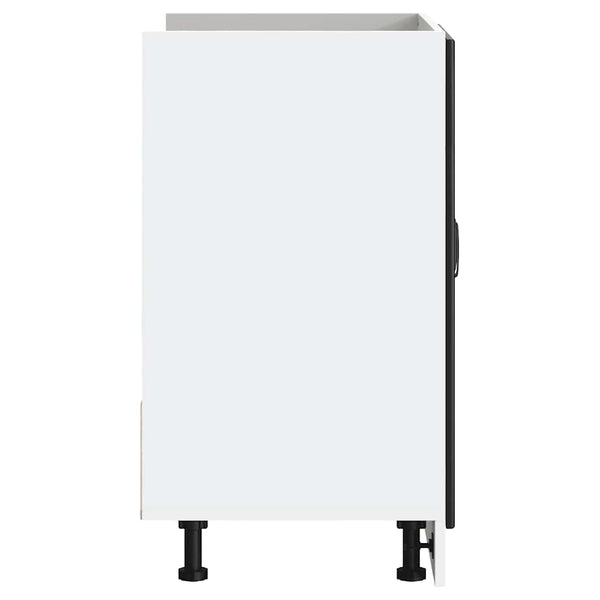 Spülenunterschrank Schwarz 80 cm