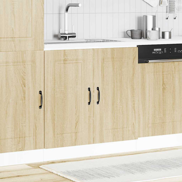 Spülenunterschrank Sonoma-Eiche 80 cm