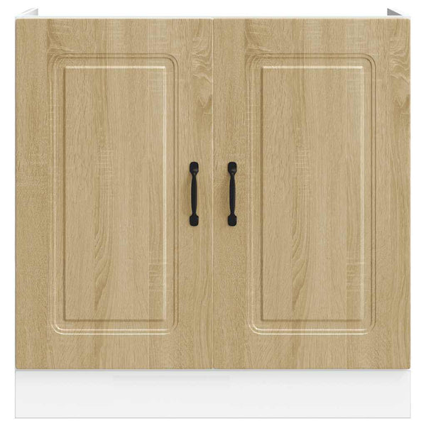 Spülenunterschrank Sonoma-Eiche 80 cm
