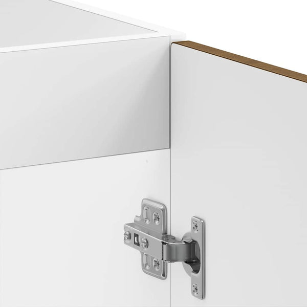 Spülenunterschrank Kalmar, Eiche Braun, 80 cm