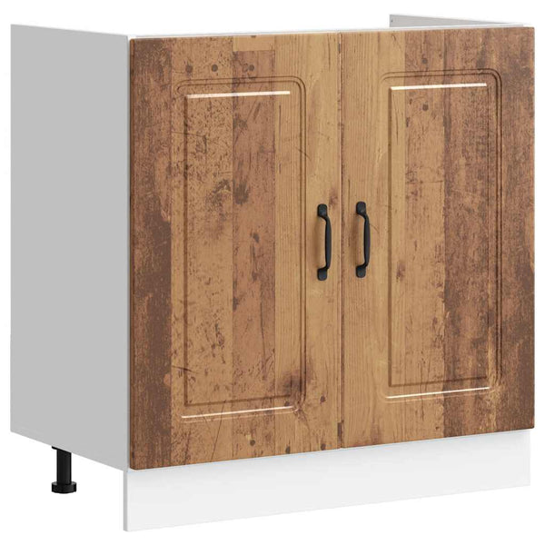 Spülenunterschrank Kalmar Altholz 80 cm