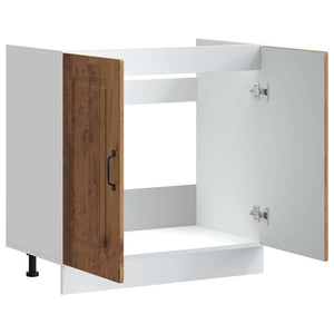 Spülenunterschrank Kalmar Altholz 80 cm