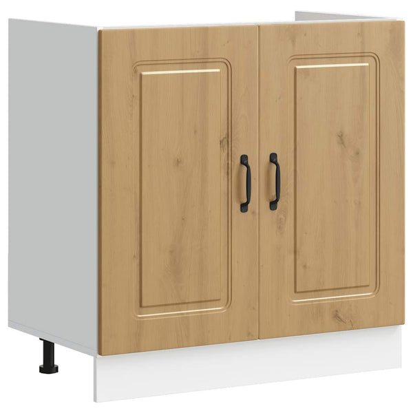 Spülenunterschrank Kalmar Eiche 80 cm