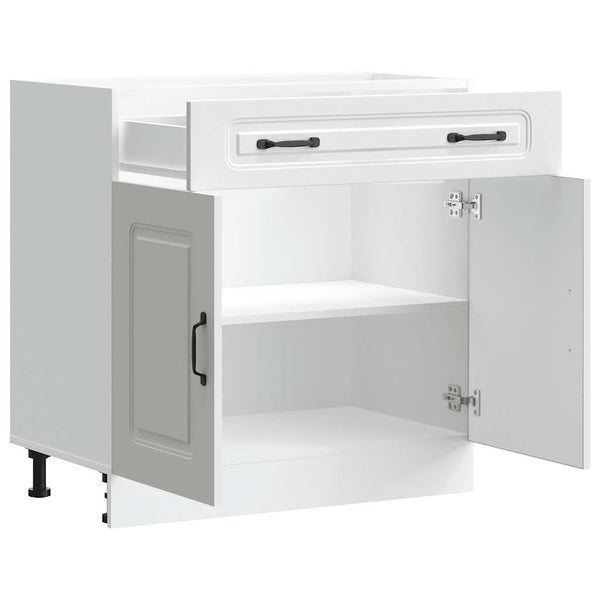 Küchenunterschrank Kalmar Weiß