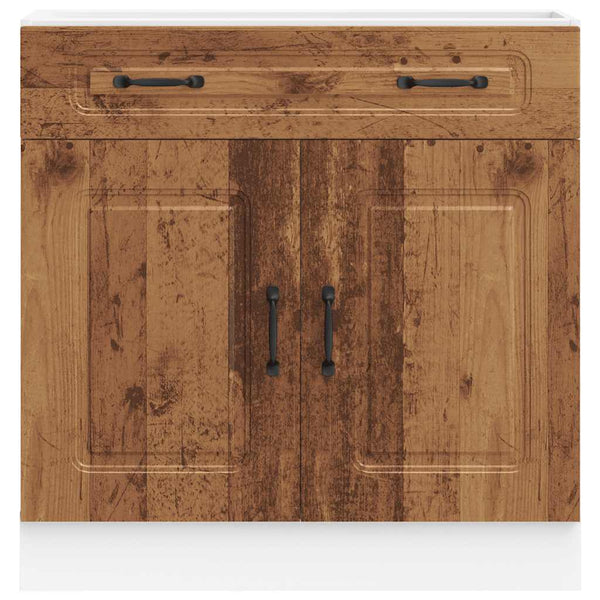 Küchenunterschrank Kalmar Altholz-Optik