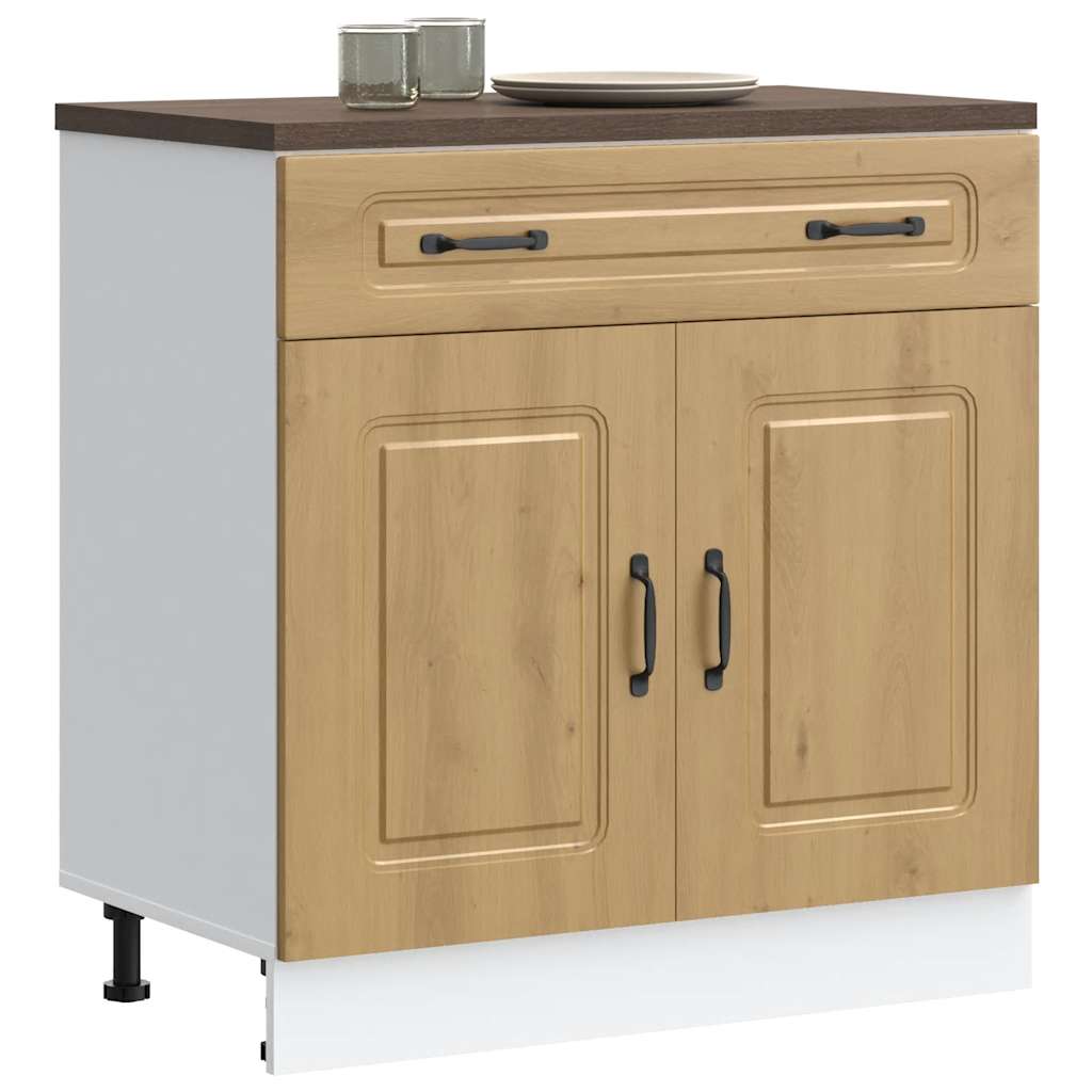 Küchenunterschrank Artisan Eiche