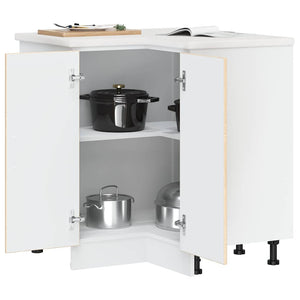 Kalmar Küchen-Eckunterschrank Sonoma-Eiche