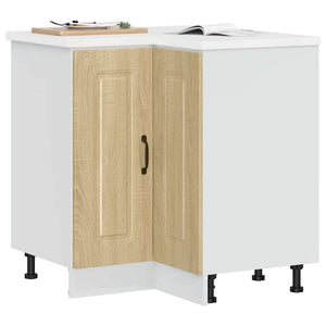 Kalmar Küchen-Eckunterschrank Sonoma-Eiche