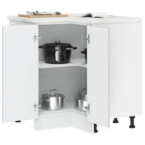 Küchen Eckunterschrank Betongrau