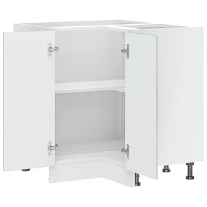 Küchen Eckunterschrank Betongrau
