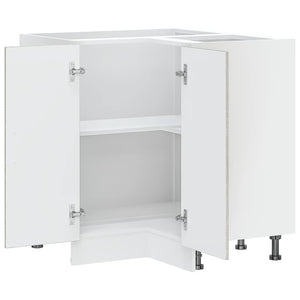Küchen Eckunterschrank Grau Sonoma