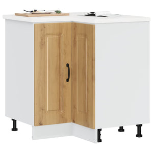 Kalmar Küchen-Eckunterschrank Artisan-Eiche