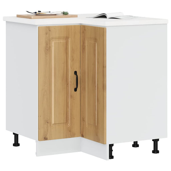 Kalmar Küchen-Eckunterschrank Artisan-Eiche