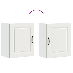 Küchen Hängeschränke, 2er Set, Weiß