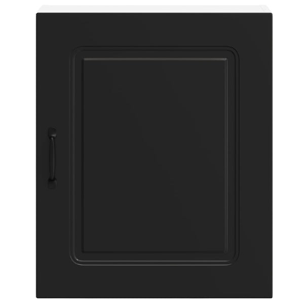 Küchen Hängeschränke Schwarz 2er Set