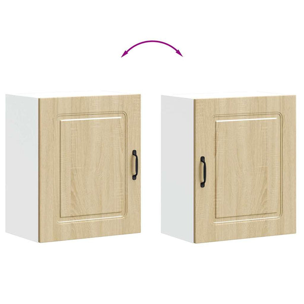 Küchen Hängeschränke 2er Set Sonoma Eiche