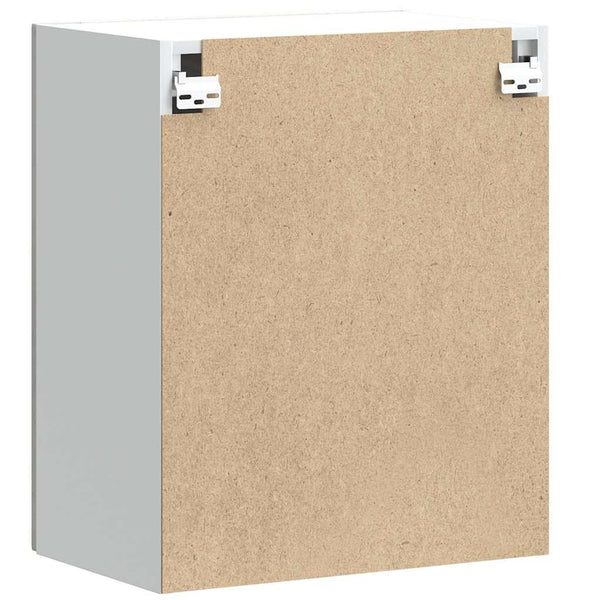 vidaXL Éléments hauts de cuisine 2 pcs Kalmar Gris béton Matériau à base de bois