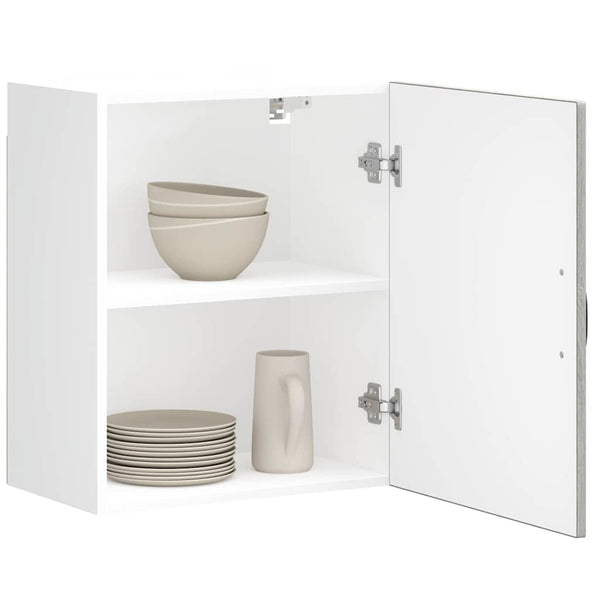 Küchen Hängeschränke, Grau Sonoma Holz, 2er-Set