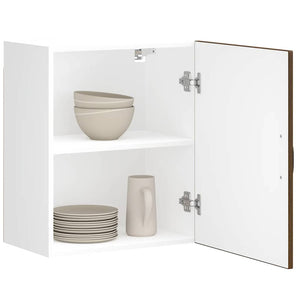 Küchen Hängeschränke 2er Set Braun Eiche