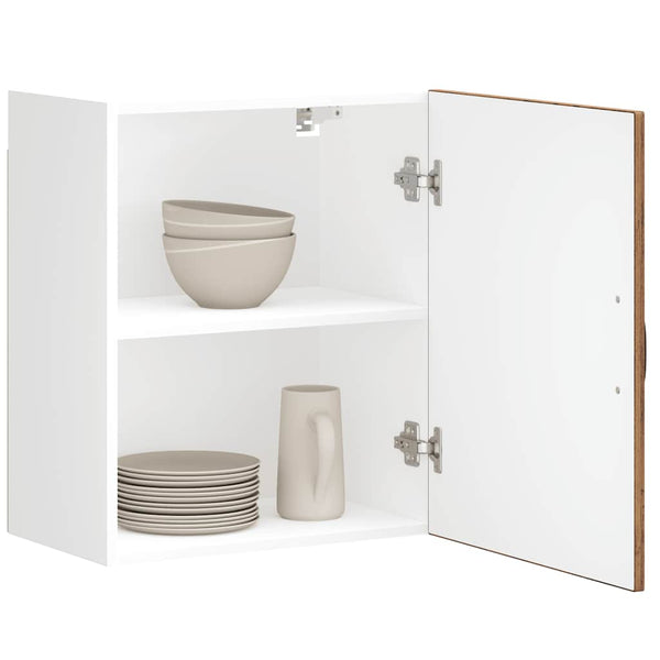 Küchen Hängeschränke 2er Set Altholz-Optik